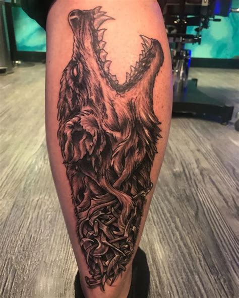 56 Enigmatic Fenrir Tattoo Ideas To Show Courage